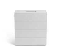 Argos Home Tongue and Groove Toilet Roll Holder - Grey