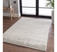 Argos Home Vintage Border Cream Cut Pile Rug - 160x230cm