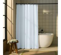 Argos Home Waffle Shower Curtain - White