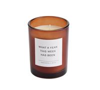 Argos Home What a Year This Week Has Been Medium Candle