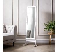 Argos Home White Free Standing Cheval Mirror - 146x41cm
