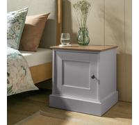 Argos Home Winchester Set of 2 Bedside Table - Grey