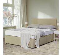 Argos Home Winslow Small Double Divan Bed - Natural