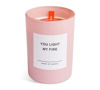 Argos Home You light My Fire Candle - Pink