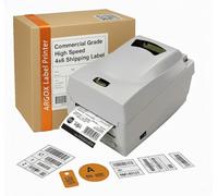 Argox OS-214plus Pro Thermal Label Printer 4x6 for Shipping, Barcode, Tags, USPS, UPS, FedEx｜Direct & Thermal Transfer｜USB, RS-232｜Desktop Label Printer for Mailing, Packaging, Small Business