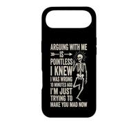 Arguing With Me Is Pointless - Fun Attitude Novelty Skeleton Case for iPhone Air