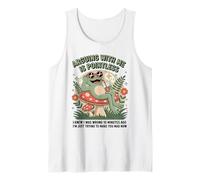 Arguing with Me is Pointless I Knew I was Wrong Frog Tank Top