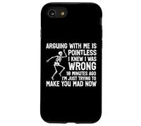 Arguing With Me Pointless Make You Mad Funny Saying Women Case for iPhone SE (2020) / 7/8