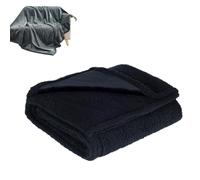 Argumub Boonger Blanket Waterproof,Double-Sided Love Blankets for Couples Waterproof, Soft Bed Blanket for Intimacy, for Furniture Protector (Black, L:145 * 165cm/57.1 * 65in)