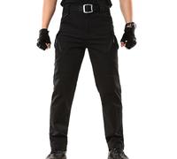Argumub Texwix Flexcamo - Tactical Waterproof Pants, Flexcamo Tactical Cargo Pants for Men Hiking Pants Work Pants with Pocket (UK, Alpha, M, Regular, Regular, Black)
