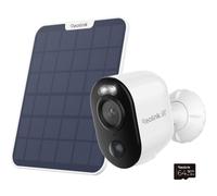 Argus Series 4K Battery WiFi Outdoor Security Camera with Solar Panel + 64GB