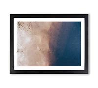 Argyll And Bute In Scotland In Abstract Modern Art Framed Wall Art Print, Ready to Hang Picture for Living Room Bedroom Home Office Décor, Black A2 (64 x 46 cm)