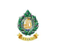 Argyll & Sutherland Highlanders A&SH (VET1) Waterproof Vinyl Stickers Decal Army Veteran Squaddie (100mm)