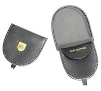 Argyll & Sutherland Highlanders Black Leather Coin Purse - Compact Wallet with 2 Compartments ME27