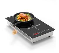 Argyolas 3500W Dual-Zone Induction Cooktop - 2 Burners with Touch Control, 8 Power Levels, Timer, Child Lock, Compatible with All Magnetic Cookware - Fast, Efficient Cooking for Home & Outdoor Use