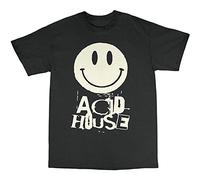 ARHAR Acid House T-Shirt 100% Cotton Raver Ecstacy Music Tb-303 Chicago House Black XL
