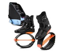 ARHEORMUH Kangaroo Jump Shoes Fitness Bounce Shoes, Low Impact Rebound Shoe for Knee Protection, 33-44EU Running Jumping Training Moon Shoes with Bag(L 36-38EU)