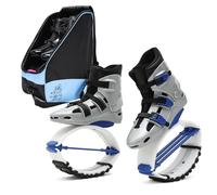 ARHEORMUH Kangaroo Jump Shoes Fitness Bouncing Shoelaces with Storage Bag, Adult Adjustable Moon Shoes for Running Weight Loss Sports Fun(M 33-35EU)