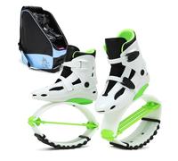 ARHEORMUH Kangaroo Jump Shoes Jumping Bounce Shoes for Fitness and Workout, Comfortable and Adjustable Anti Gravity Running Moon Boots with Storage Bag(XXL 42-44EU)