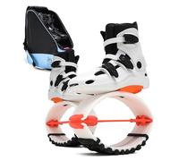 ARHEORMUH Kangaroo Jump Shoes Jumping Shoes 33-44EU Moon Shoes with Storage Bag, Adjustable Fit Sports Fitness Training Bouncing Shoes, Load 30-110kg(XXL 42-44EU)