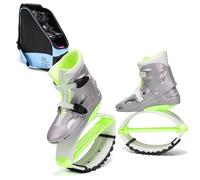 ARHEORMUH Kangaroo Jump Shoes Jumping Shoes with Storage Bag, 33-44EU Safe and Adjustable Low Impact Rebound Shoe Anti Gravity Jump Boots(M 33-35EU)