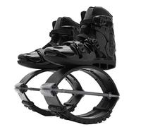 ARHEORMUH Kangaroo Jumps Shoes Black Jumping Shoes w/soft Lining, Adult Adolescent Fitness Moon Boots Indoor Outdoor Anti Gravity Running Boots(XXXL 43-45EU)