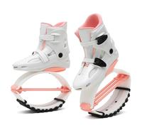 ARHEORMUH Kangaroo Jumps Shoes Jumping Bounce Shoes with Comfortable Lining, 33-44EU Sports Fitness Running Moon Shoes Low Impact Rebound Shoes, Load 30-110kg(XXL 42-44EU)
