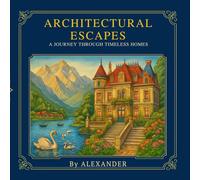 Arhictectural Escapes:Coloring Book for Adults: A Journey Through Timeless Homes and Buildings Around the World Relaxing and Creative Coloring Book for Stress Relief
