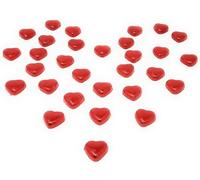 Ari & Deb 30 x Chocolate Hearts Individually wrapped milk chocolates Red Foil Love Heart Chocolates. Great valentines Chocolates hearts and weddings., 30.0 count