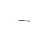Ari Hair Clips 50 mm Black, 250 g Pack