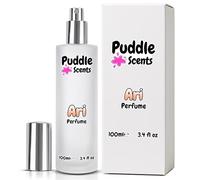 Ari Perfume Spray - 100ml Parfum in Frosted White Glass Bottle - Perfume Scent - Branded Gift Box - Vegan Friendly - Puddle of Wax - Made in the UK