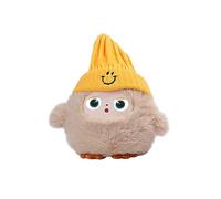 Ari’ Toy AI-Powered Interactive Plush - LED Animated Eyes, Soft, Cute & Educational (Ari`Cozy Smiley)