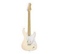 Aria 714-MK2 Fullerton Marble White Guitar