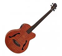 Aria FEB-F2M/FL Medium Scale Fretless Bass Stained Brown