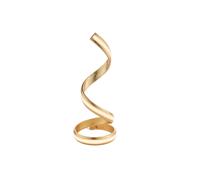Aria Integrated Led Table Lamp Gold Leaf White Acrylic Netlighting Gold One Size
