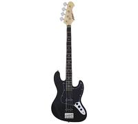 Aria STB J Bass Guitar with Black Pickguard (Black)