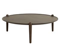 Aria Table Coffee table Design House Stockholm Low dark oak - 7340043325672