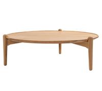 Aria Table Coffee Table OAK NATURAL / LOW Ø 90 x H 30 cm Design House Stockholm SINGLE PIECES
