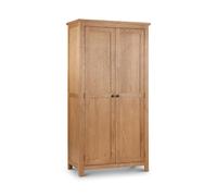 Aria Wardrobe With 2 Doors 1.9m- Oak - Lewis's Home | TJ Hughes