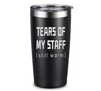 ARIABLE Tears of My Staff - Funny Gifts for Boss from Employee - Best Birthday Present Ideas for World Best Boss Ever, Assistant, Men, Women, Principal, Bosses Day, Office