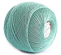 Ariadna Cotton Crochet Thread, Fine Yarn (908yd / 830m), Luxurious Feel Crochet and Knitting (3.52oz / 100g) Size 20 Light Teal (1641), Green
