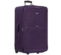 ARIANA® Extra Large Suitcase Lightweight Luggage Trolley Expandable Travel Bag- RT42 (Purple, 32" XLarge)