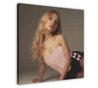 Ariana-Grande 032 Canvas Poster Wall Art Decor Print Picture Paintings for Living Room Bedroom Decoration Frame-style 12x12inch(30x30cm)