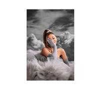 Ariana-Grande 18 Canvas Poster Wall Art Decor Print Picture Paintings for Living Room Bedroom Decoration Unframe-style 12x18inch(30x45cm)