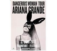 Ariana Grande - Dangerous Woman FRA 2017 - Poster, Concertposter, Concert