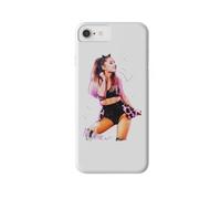 Ariana Grande Phone Case for iPhone 8 Plastic White Gifts Merchandise