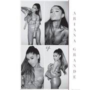 Ariana Grande Photoshoot Paper Poster In Black Black One Size
