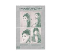 Ariana Grande Poster (17) Canvas Poster Wall Art Decor Print Picture Paintings for Living Room Bedroom Decoration Unframe-style 12x18inch(30x45cm)