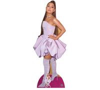 Ariana Grande Purple Dress Lifesize Cardboard Cutout / Standee