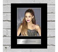 Ariana Grande Signed Mounted Photo Display #2